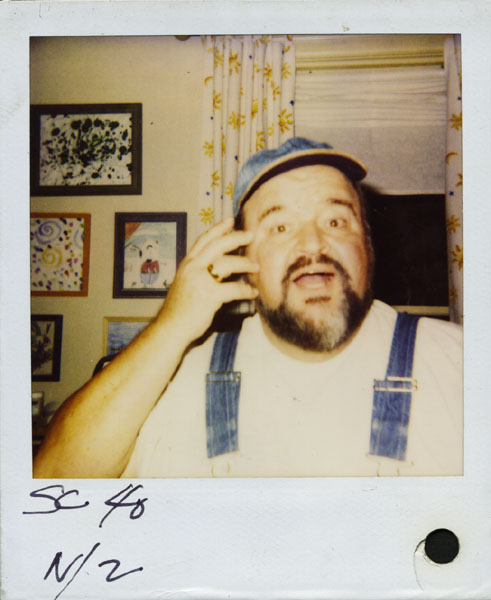 Portroids: Steve Bannos Collection - Dom DeLuise Polaroid