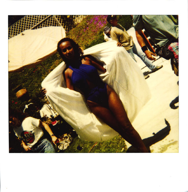 Portroids: Steve Bannos Collection - Iman Polaroid