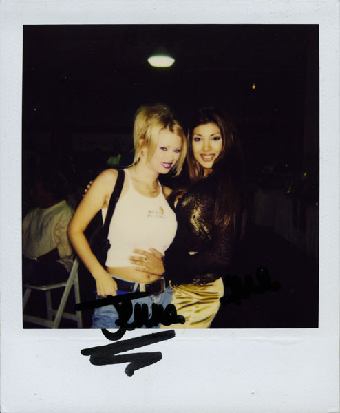 Portroids: Steve Bannos Collection - Jenna Jameson and Jasmin St. Claire Polaroid