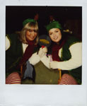 Portroids: Steve Bannos Collection - Penny Marshall and Rosie O'Donnell Polaroid