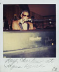 Portroids: Steve Bannos Collection Polaroid of Ray Charles