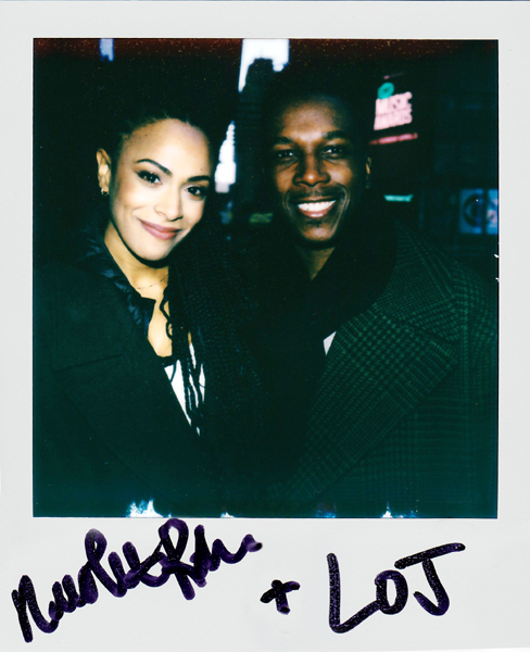 Portroids: Portroid of Nicolette Robinson and Leslie Odom Jr