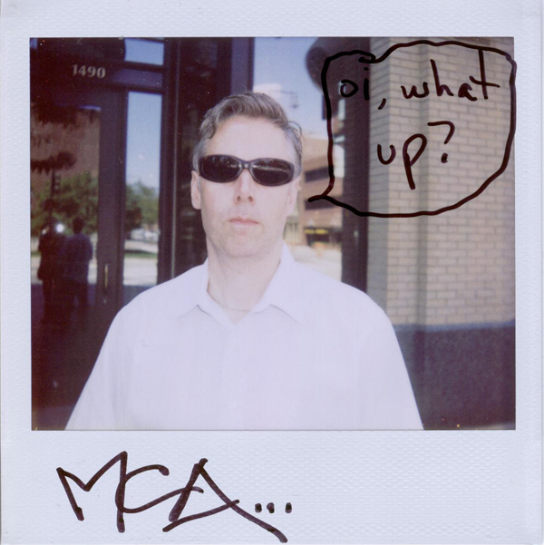 Portroids: Portroid of MCA from the Beastie Boys