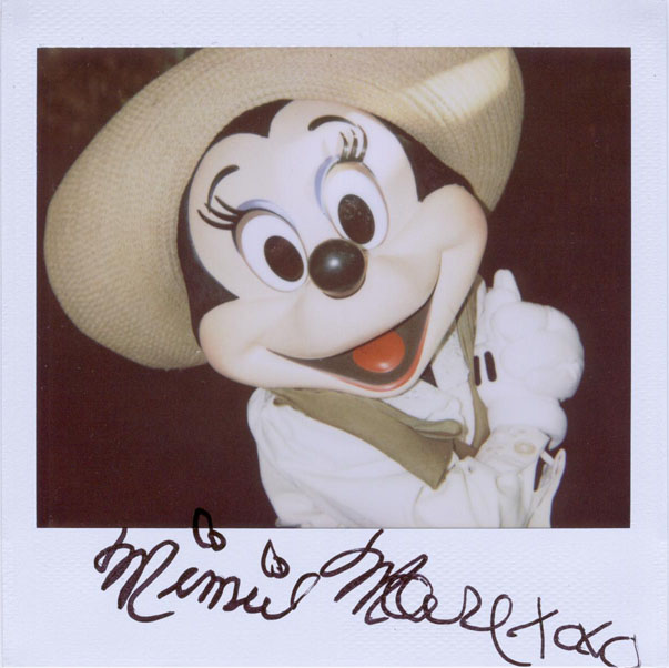 Portroids: Portroid of Safari Minnie Mouse